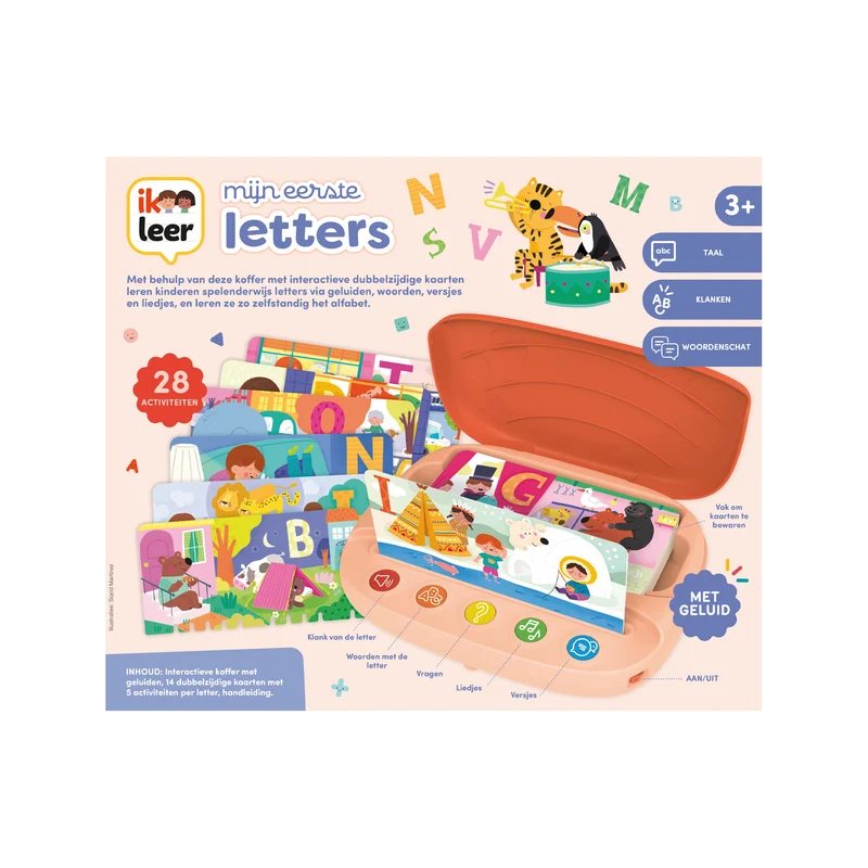 Ik leer my first letters