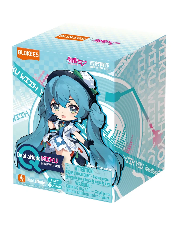 Blokees Hatsune Miku Fantastics Q Series: Miku With You Unitario 75700
