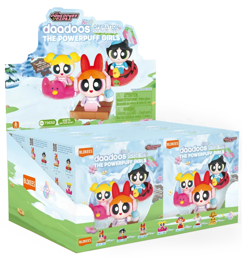 Blokees Chicas Superpoderosas Daadoos Nest Series: 01 Operation Snow Fluffy - Unitario 73652