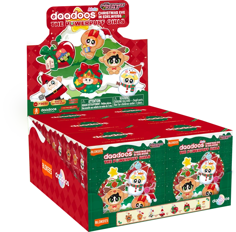 Blokees Chicas Superpoderosas Daadoos Mate Series: 01 Christmas - Unitario 73651