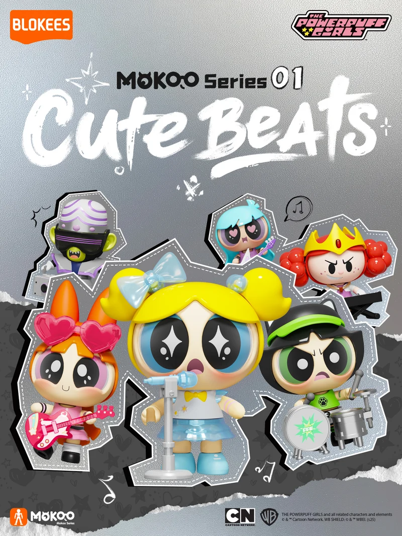 Blokees Chicas Superpoderosas Mokoo: 01 Cute Beats - Unitario 75871