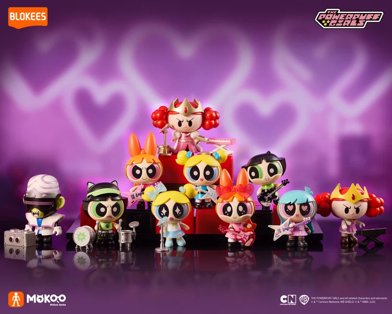 Blokees Chicas Superpoderosas Mokoo: 01 Cute Beats - Unitario 75871