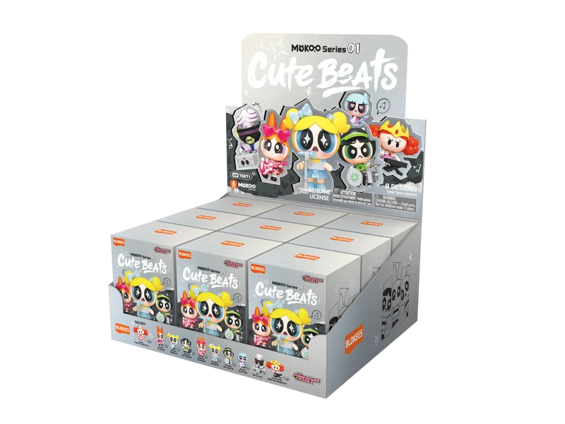 Blokees Chicas Superpoderosas Mokoo: 01 Cute Beats - Unitario 75871