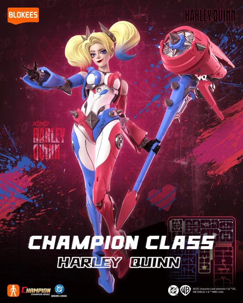Blokees DC Champion Class: Harley Quinn 75674