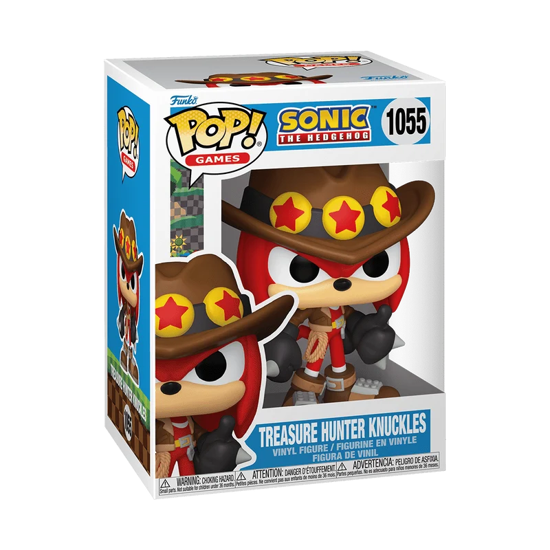 Funko Pop Games: Sonic The Hedgehog - Treasure Hunter Knuckles