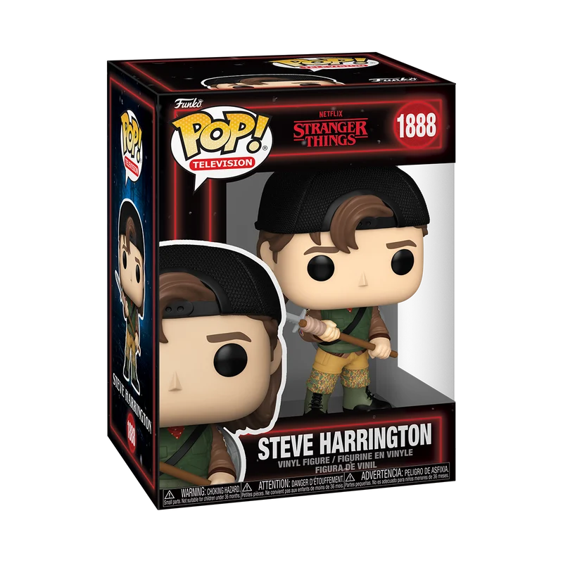 Funko Pop TV: Stranger Things - Steve con Lanza
