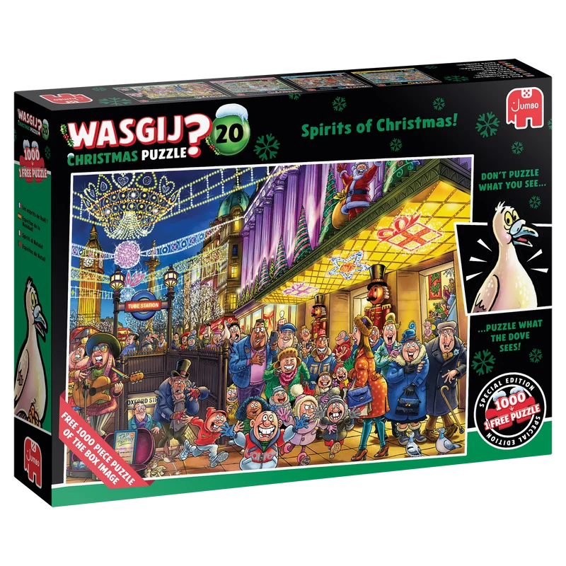Wasgij Christmas 20 - Spirits of Christmas! (2x1000 pieces)