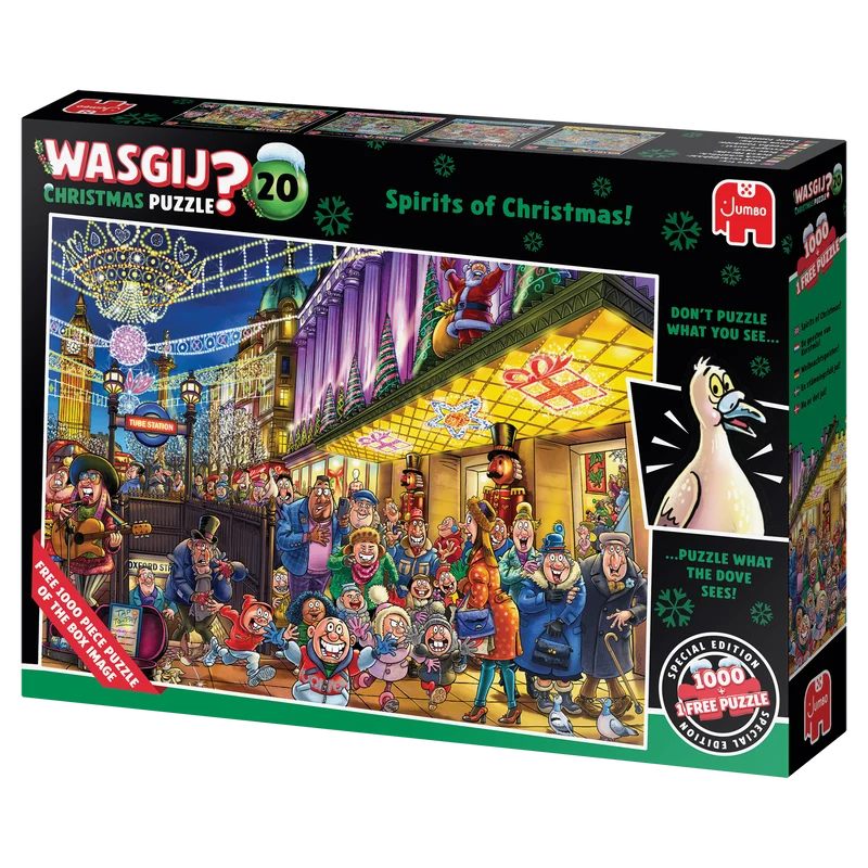 Wasgij Christmas 20 - Spirits of Christmas! (2x1000 pieces)