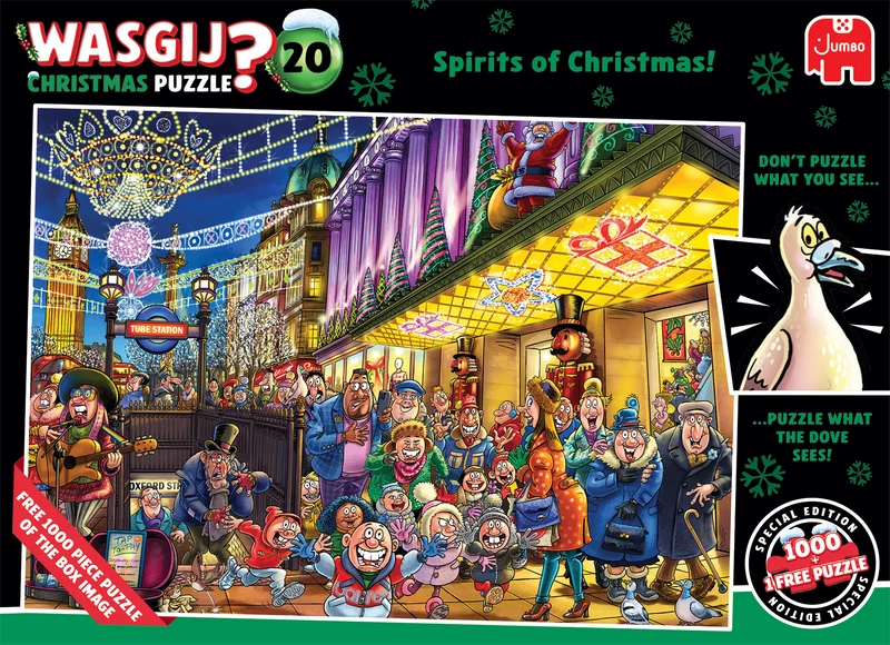 Wasgij Christmas 20 - Spirits of Christmas! (2x1000 pieces)