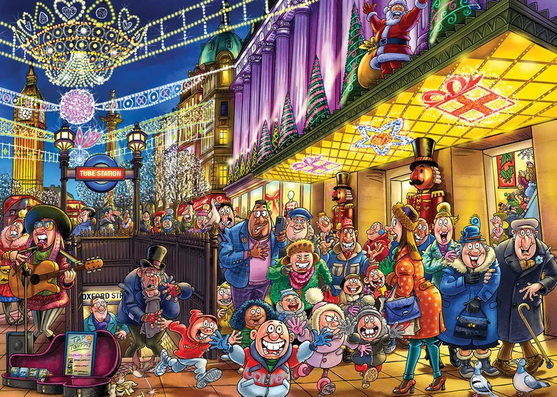 Wasgij Christmas 20 - Spirits of Christmas! (2x1000 pieces)