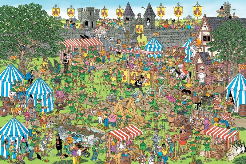 Jan van Haasteren - Robin Hood Festival (1500 pieces)