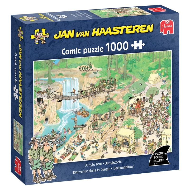 Jan van Haasteren - Jungle Tour (1000 pieces)