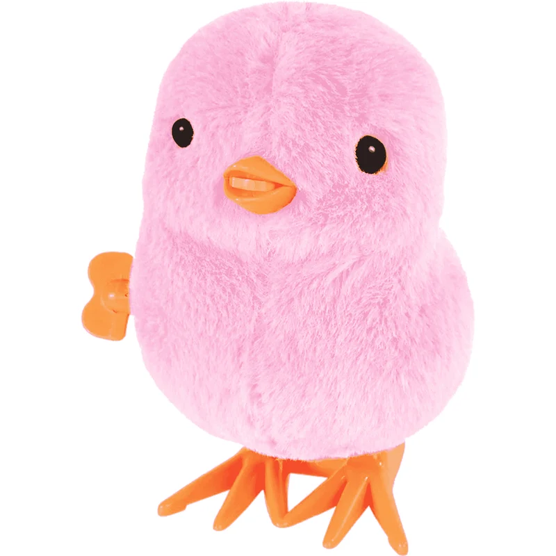 Pollito Andarines Rosa de Juguete