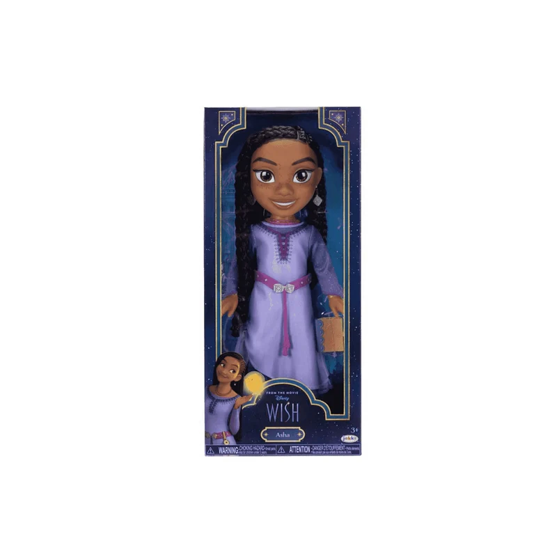 Wish- Disney Muñeca Asha 38cm
