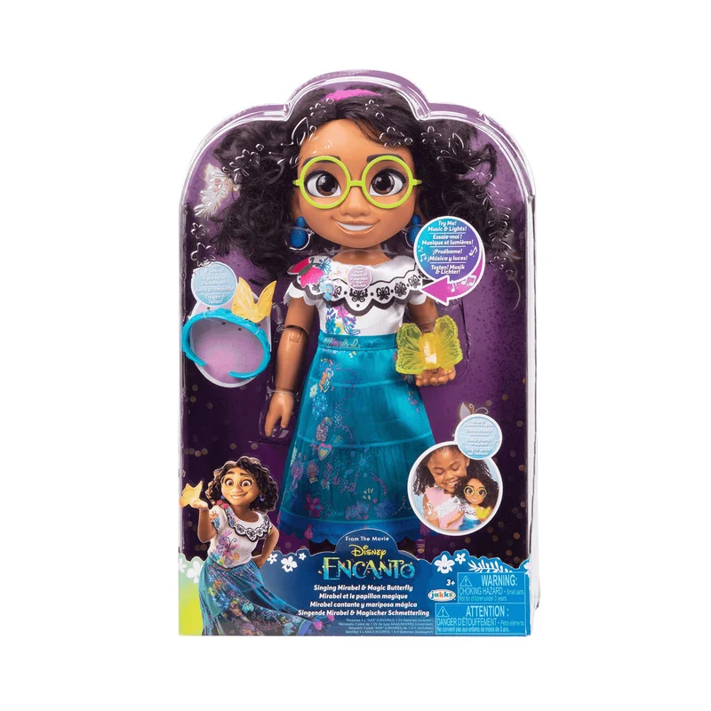 Encanto Muñeca Mirabel Cantante con Mariposa 38 cm