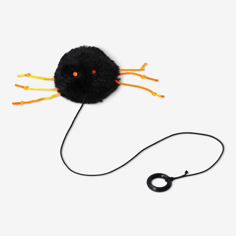 Pet toy - Spider on a string