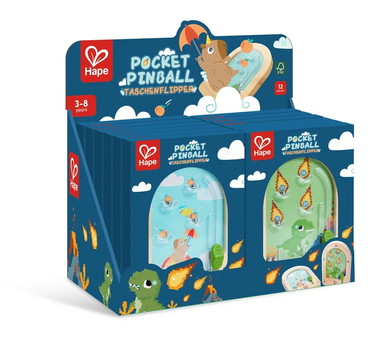 Pinball de bolsillo · Hape