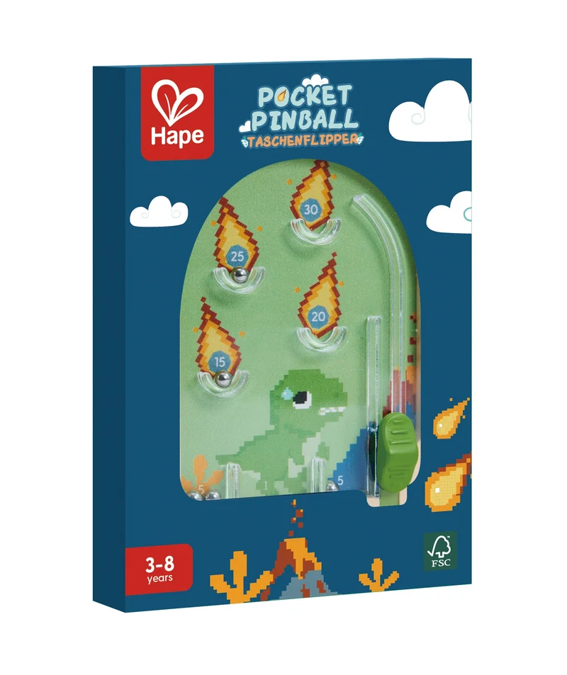 Pinball de bolsillo · Hape