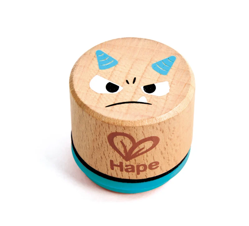 Juego 3 en raya con sellos galácticos · Hape