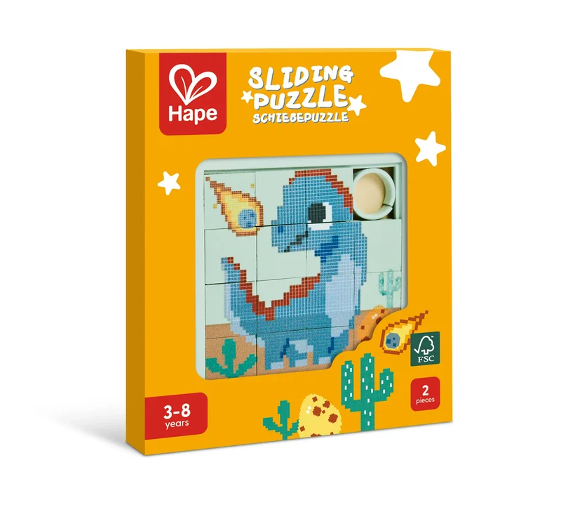 Puzzle rompecabezas deslizante · Hape