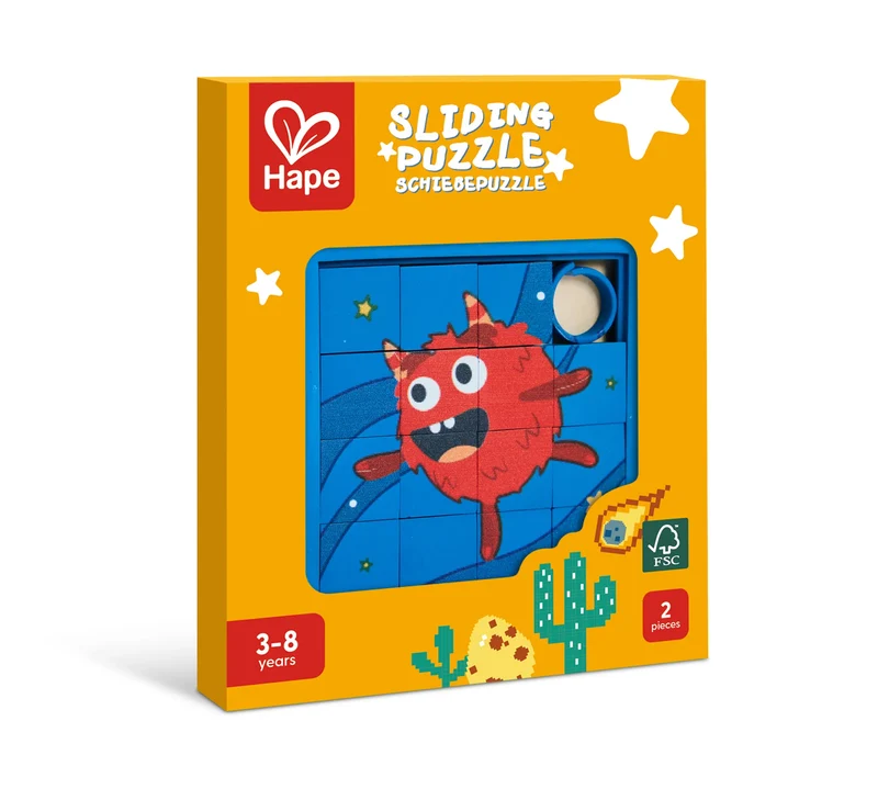 Puzzle rompecabezas deslizante · Hape