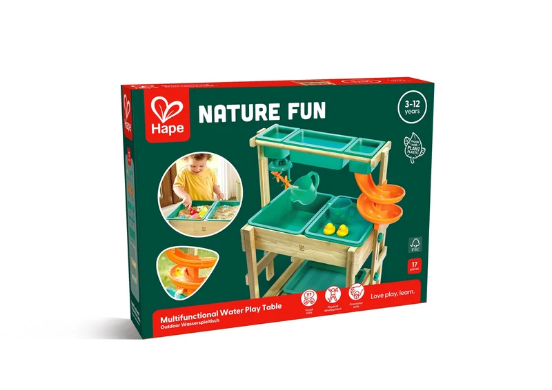 Mesa juego de agua multifunción · Hape