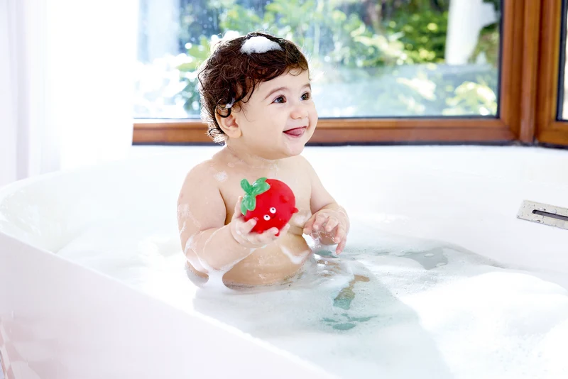 Vegetales juego de agua · Hape