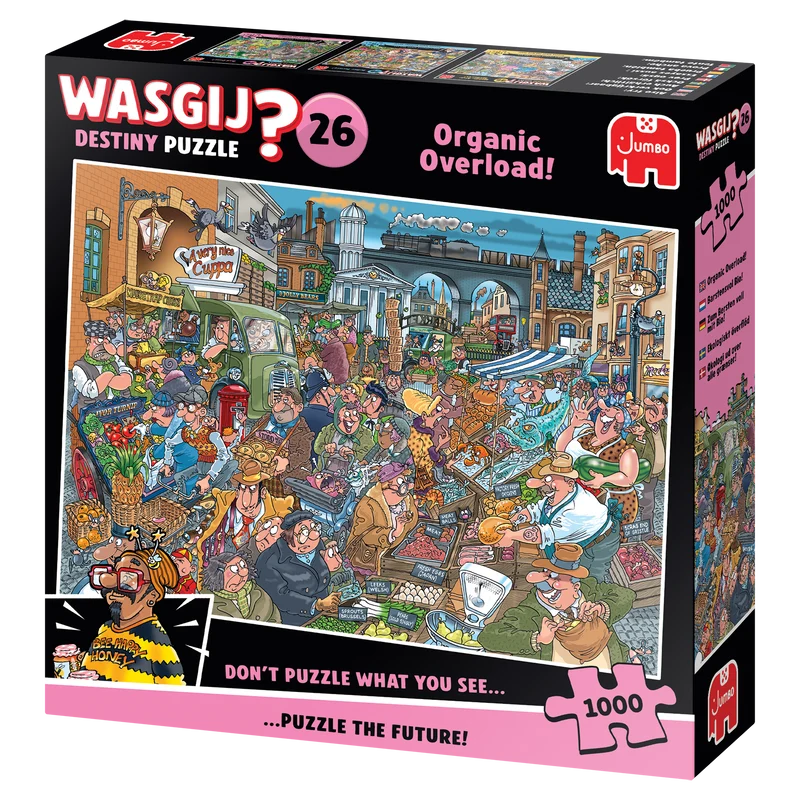 Wasgij Destiny 26 - Organic Overload! (1000 pieces)