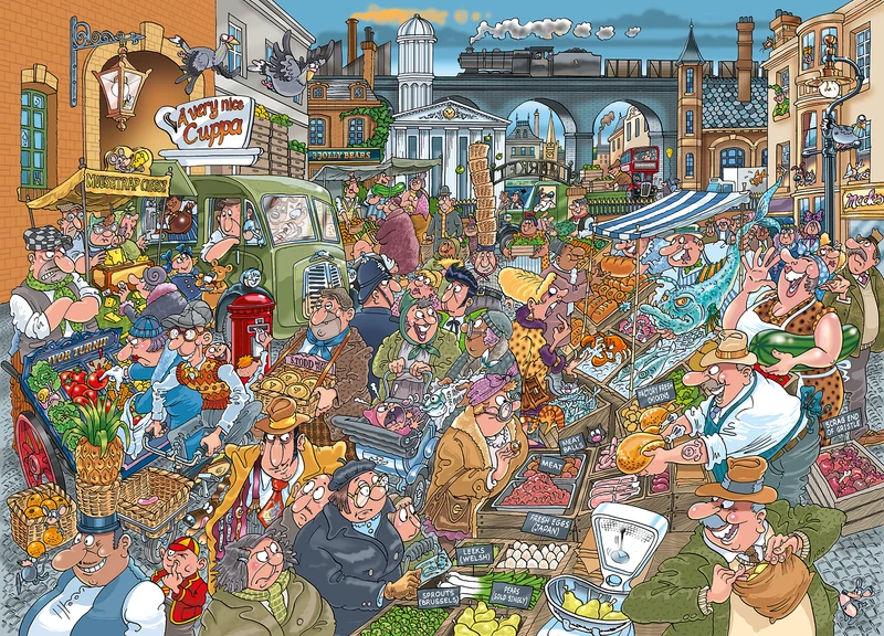Wasgij Destiny 26 - Organic Overload! (1000 pieces)
