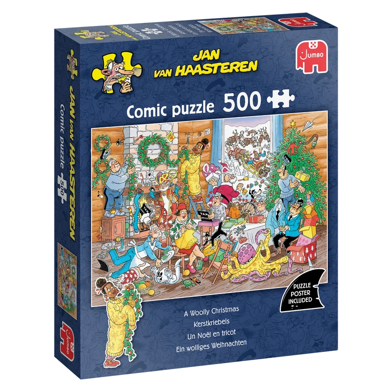 Jan van Haasteren - A Woolly Christmas (500 pieces)