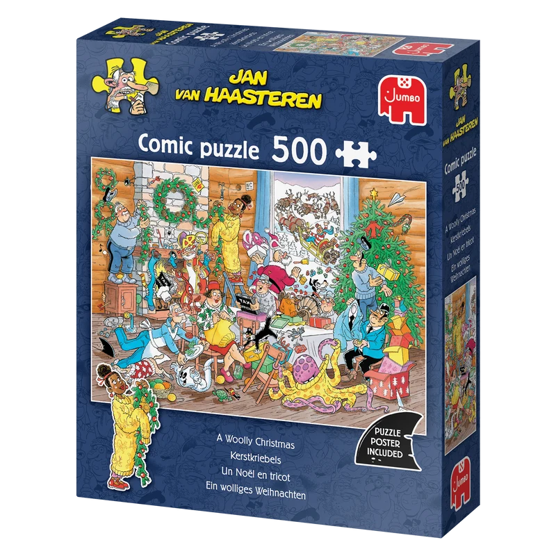 Jan van Haasteren - A Woolly Christmas (500 pieces)