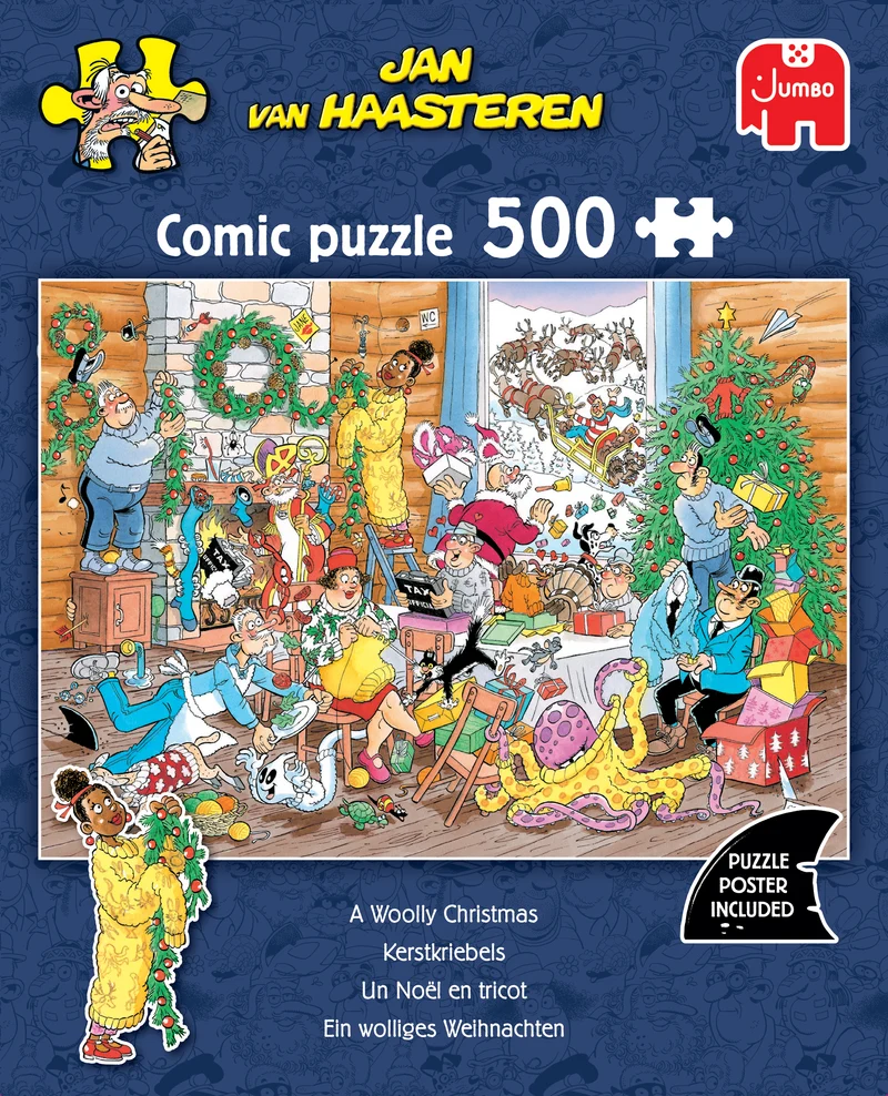 Jan van Haasteren - A Woolly Christmas (500 pieces)