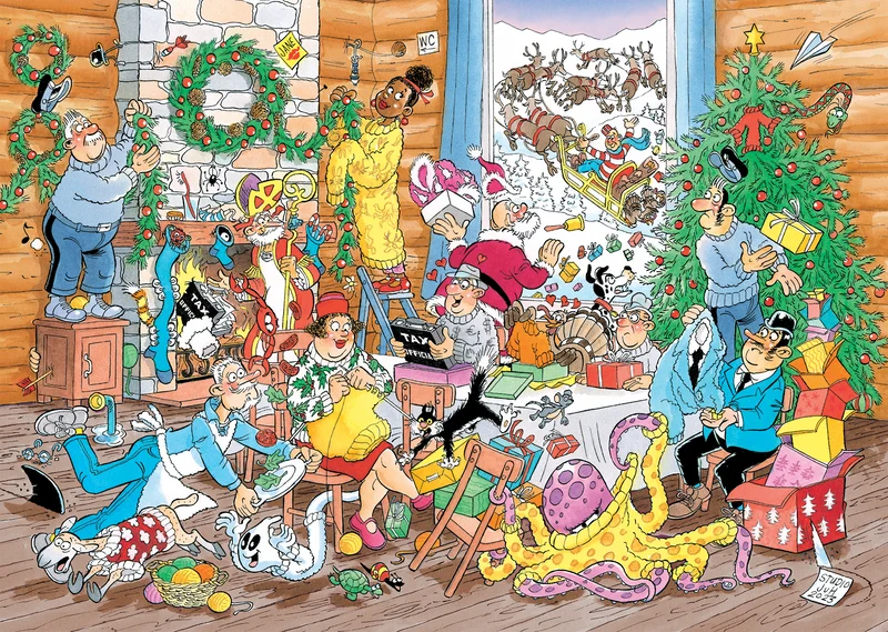 Jan van Haasteren - A Woolly Christmas (500 pieces)