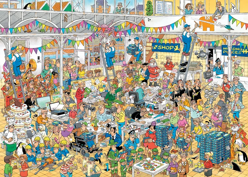 Jan van Haasteren - Studio 10 Years (1000 pieces)