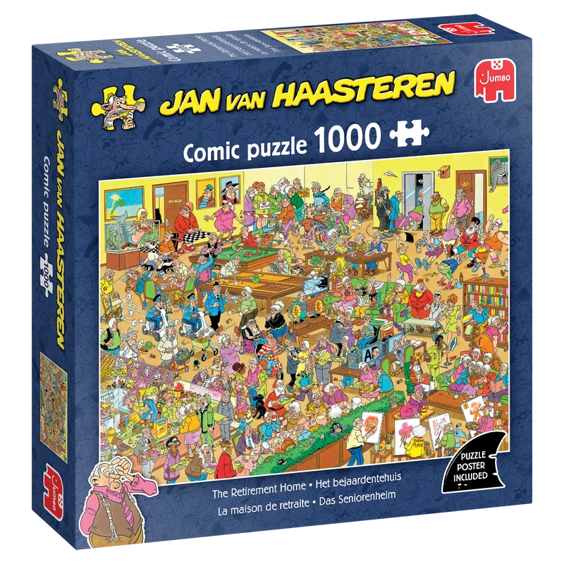 Jan van Haasteren - The Retirement Home (1000 pieces)