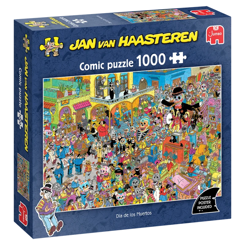 Jan van Haasteren - Dia de los Muertos (1000 pieces)