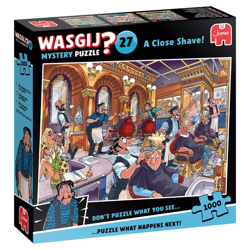 Wasgij Mystery 27 - A Close Shave! (1000 pieces)