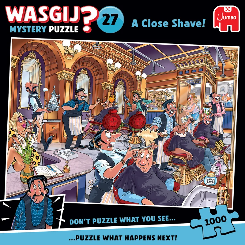Wasgij Mystery 27 - A Close Shave! (1000 pieces)