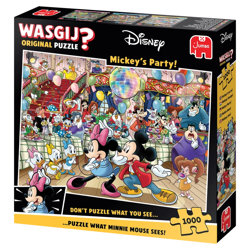 Wasgij Original Disney - Mickey's Party! (1000 pieces)