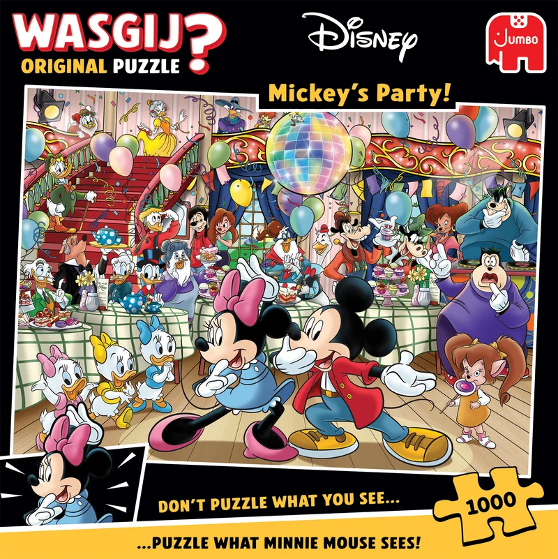 Wasgij Original Disney - Mickey's Party! (1000 pieces)