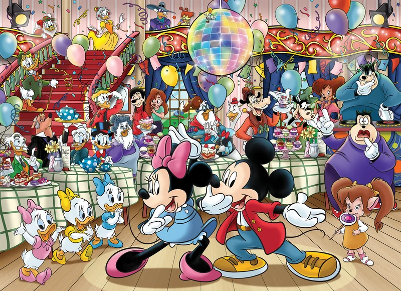 Wasgij Original Disney - Mickey's Party! (1000 pieces)