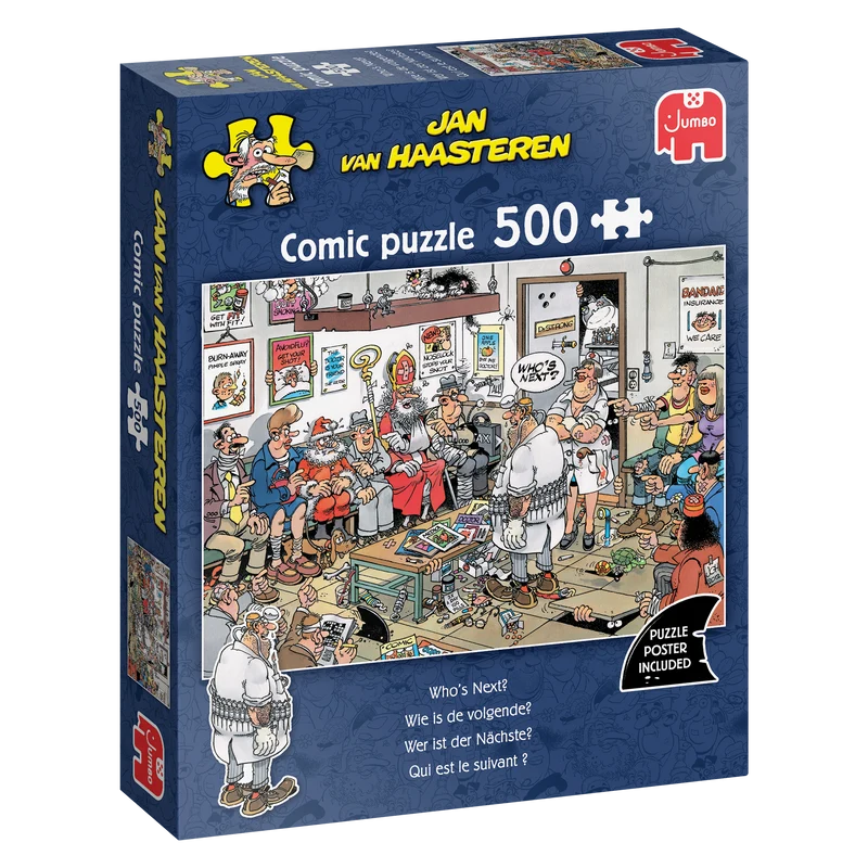 Jan van Haasteren - Who's Next? (500 pieces)