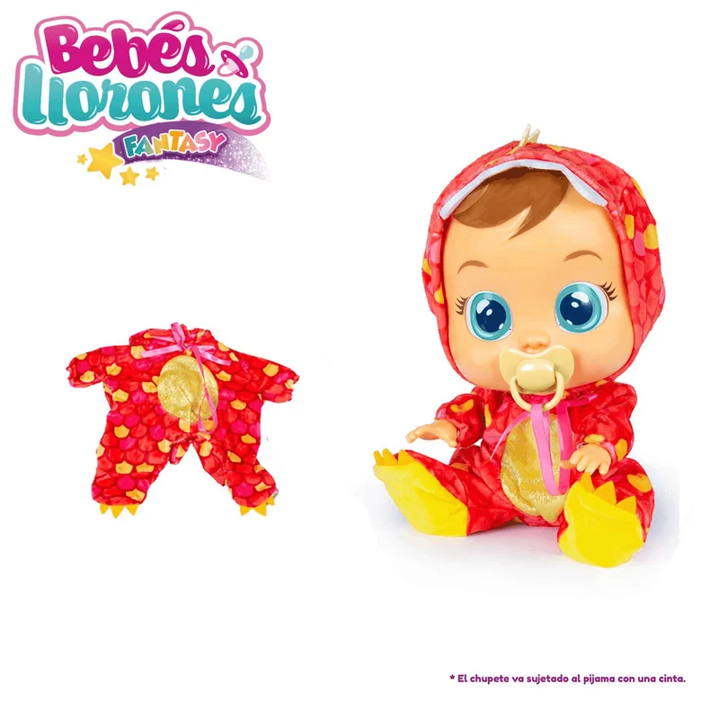 Bebé Llorón Pijama Fantasy Modelo Dinosaurio