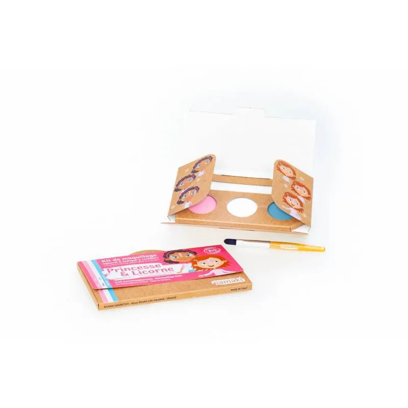 Kit maquillaje princesa y unicornio · Namaki