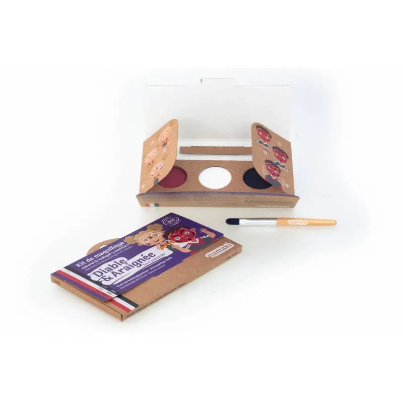 Kit maquillaje diablo y araña · Namaki