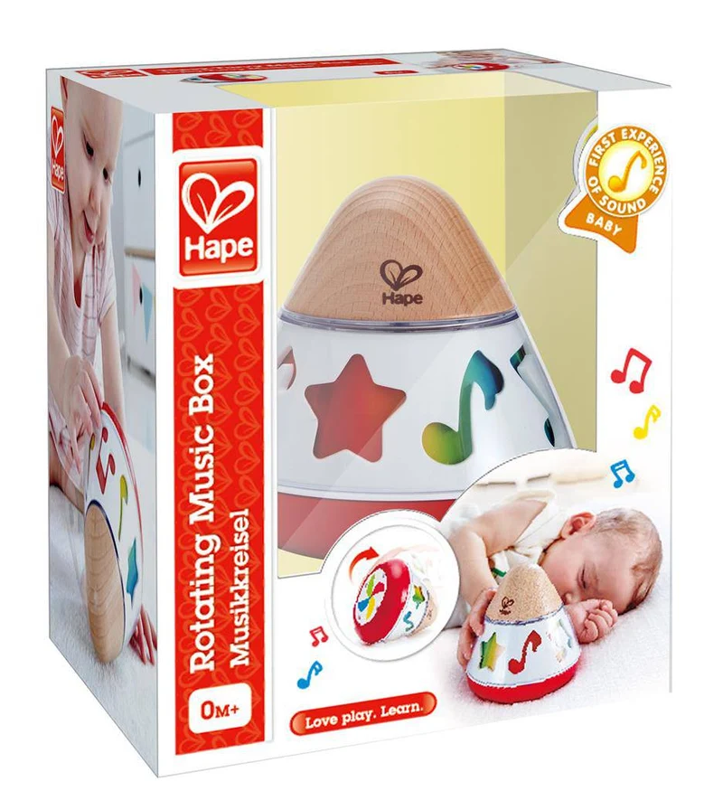 Caja de música giratoria · Hape