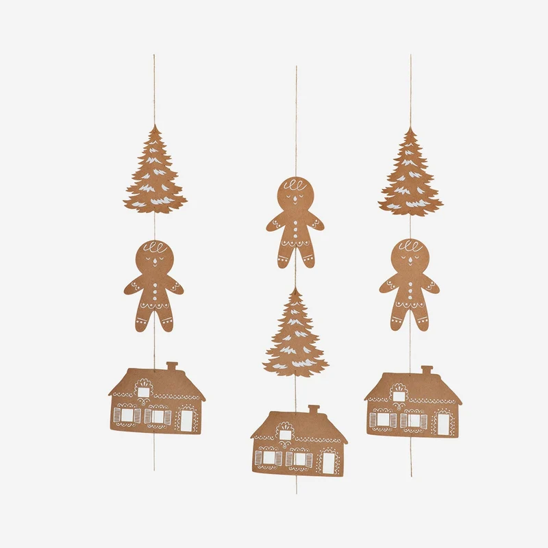 Hanging decorations. 3 pcs