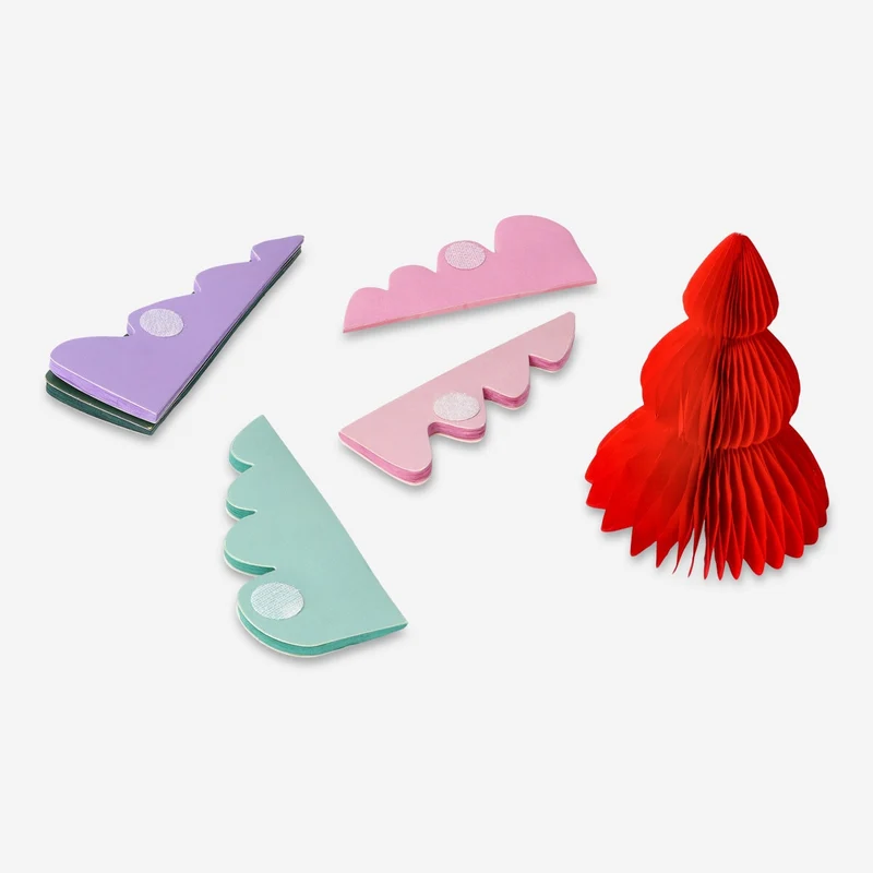 Paper decorations. 6 pcs