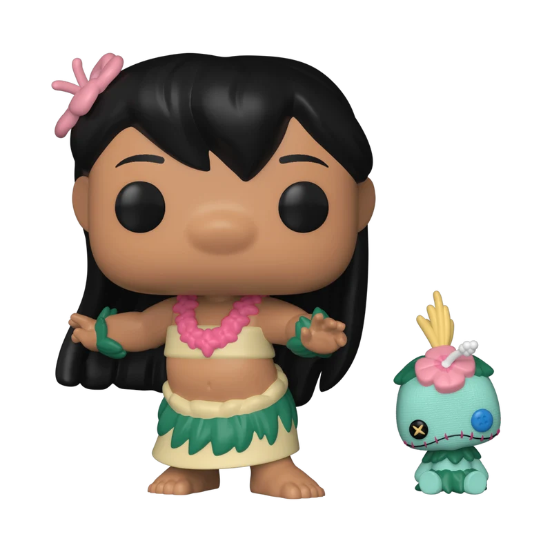 Funko Pop & Buddy: Lilo y Stitch - Hula Lilo con Trapos
