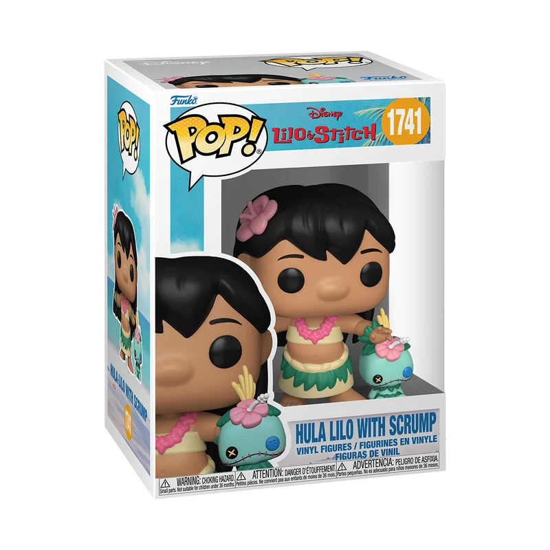 Funko Pop & Buddy: Lilo y Stitch - Hula Lilo con Trapos